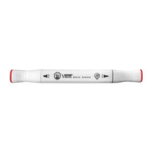 Vincent Graph Master Brush Marker R119 Hot Coral - 2