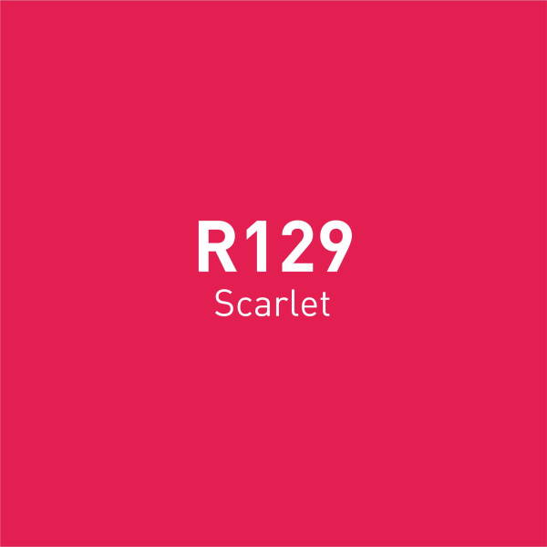 Vincent Graph Master Brush Marker R129 Scarlet - 4