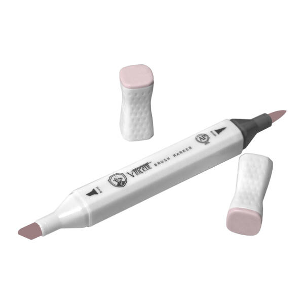 Vincent Graph Master Brush Marker R132 Pale Peach - 3