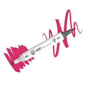 Vincent Graph Master Brush Marker R138 Crimson - Vincent