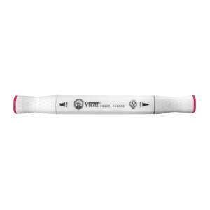 Vincent Graph Master Brush Marker R138 Crimson - 2