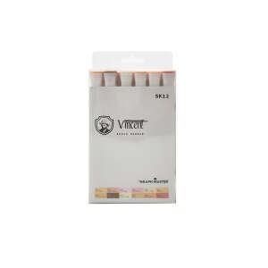 Vincent Graph Master Brush Marker Sk12 - Vincent