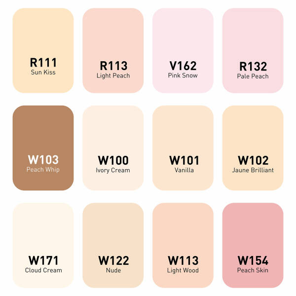 Vincent Graph Master Brush Marker Sk12 - 2