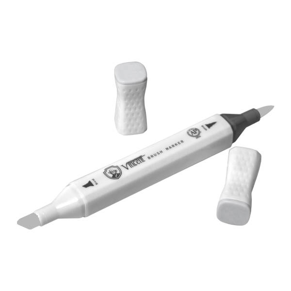 Vincent Graph Master Brush Marker Tg01 Toner Gray 01 - 3