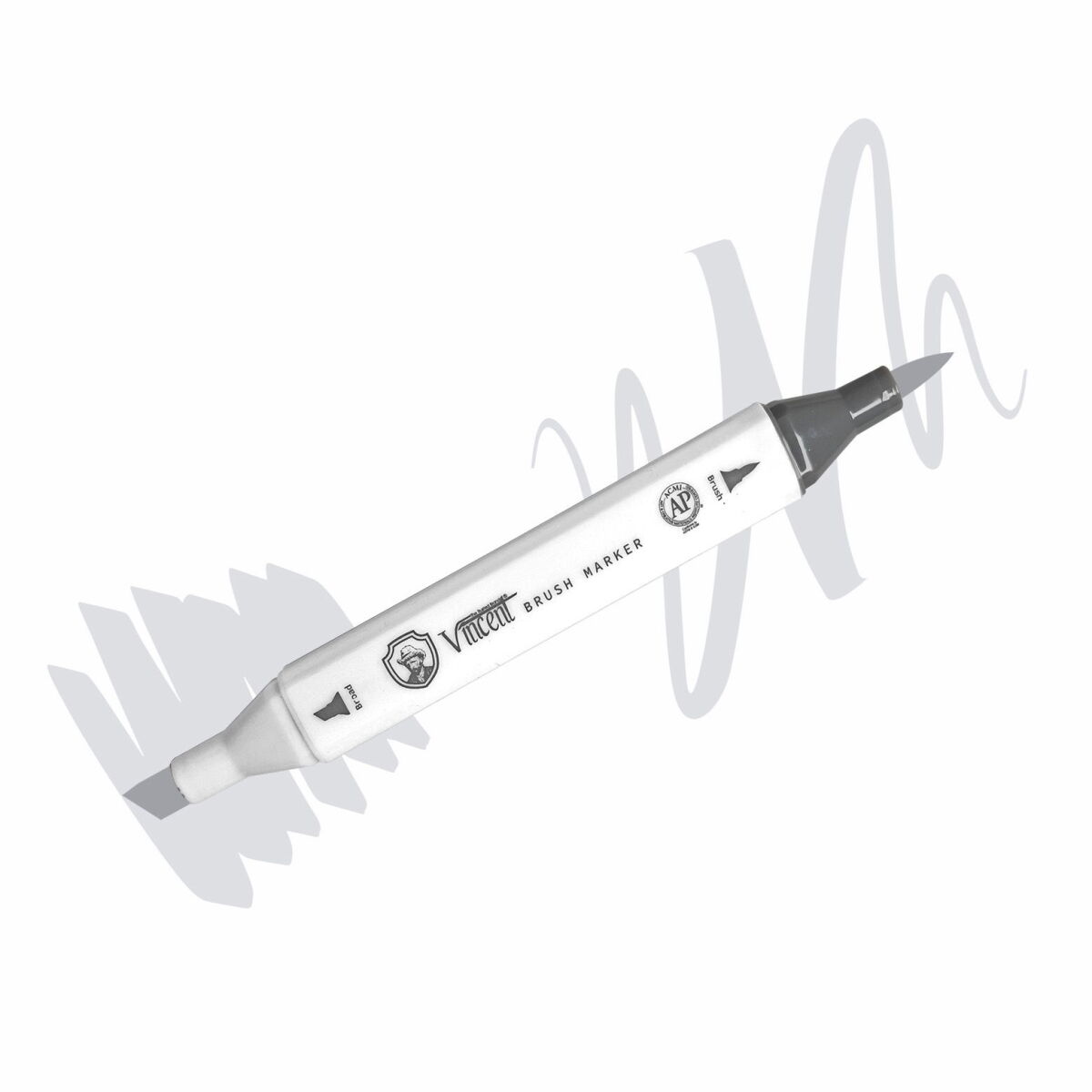 Vincent Graph Master Brush Marker Tg02 Toner Gray 02