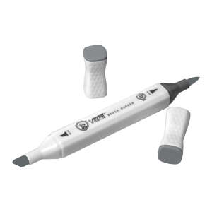 Vincent Graph Master Brush Marker Tg07 Toner Gray 07 - 3