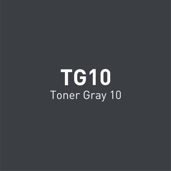 Vincent Graph Master Brush Marker Tg10 Toner Gray 10 - 4