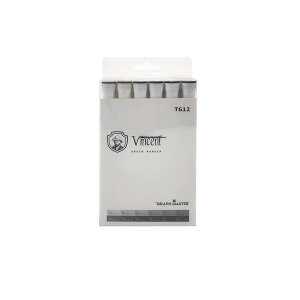 Vincent Graph Master Brush Marker Tg12 - Vincent