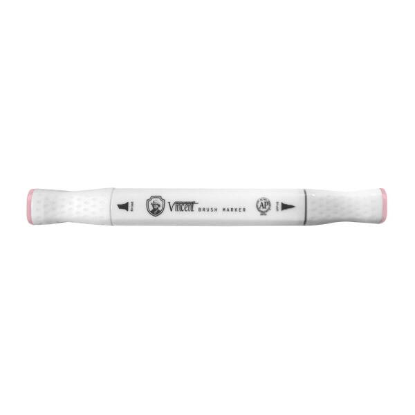 Vincent Graph Master Brush Marker V111 Li̇ght Pi̇nk - 2