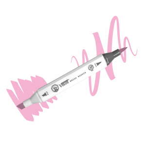 Vincent Graph Master Brush Marker V112 Pink - Vincent