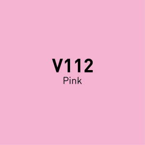 Vincent Graph Master Brush Marker V112 Pink - 4
