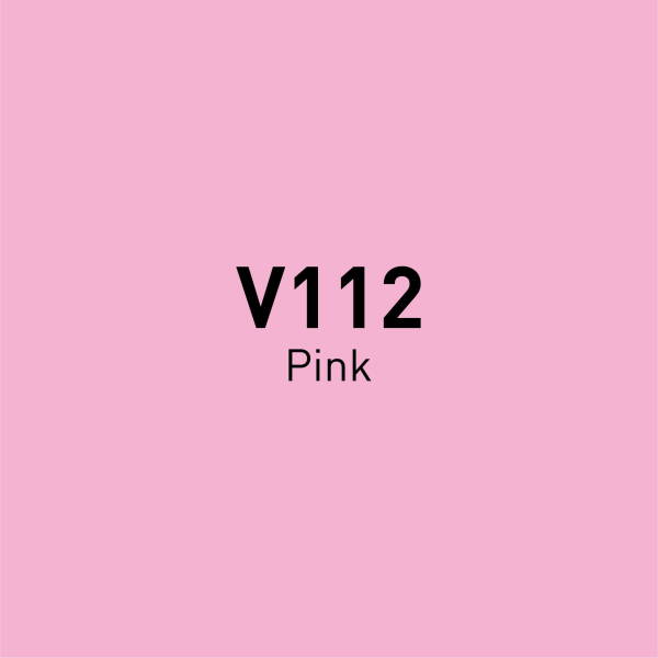 Vincent Graph Master Brush Marker V112 Pink - 4