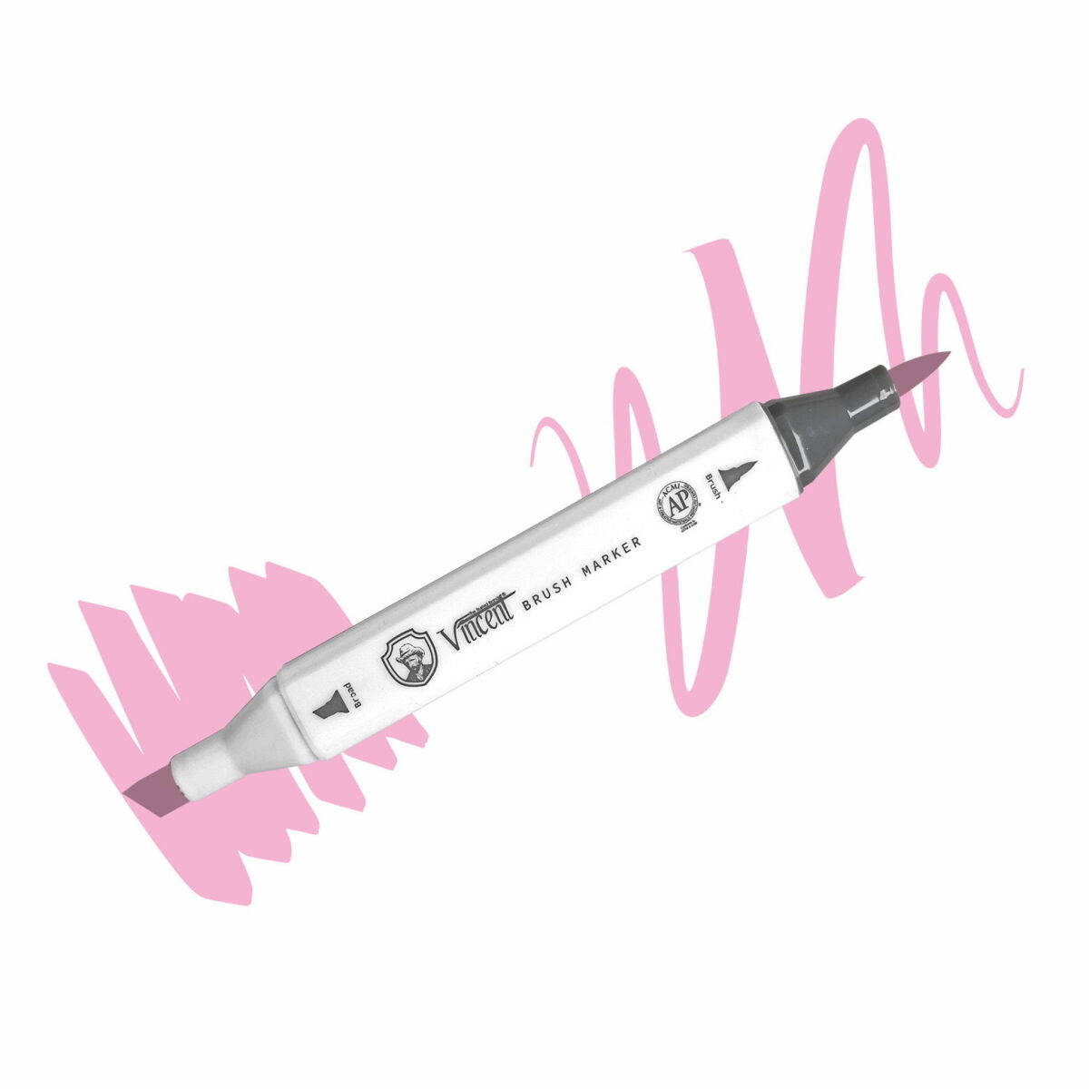 Vincent Graph Master Brush Marker V112 Pink