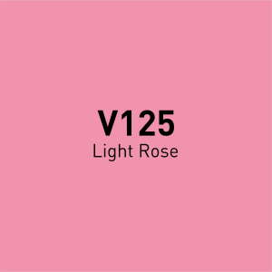 Vincent Graph Master Brush Marker V125 Li̇ght Rose - 4