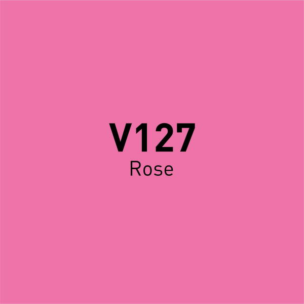 Vincent Graph Master Brush Marker V127 Rose - 4