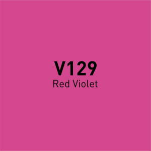 Vincent Graph Master Brush Marker V129 Red Vi̇olet - 4