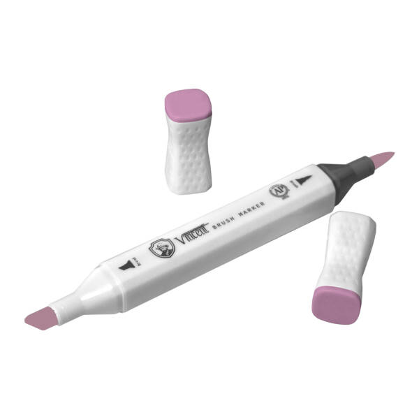Vincent Graph Master Brush Marker V134 Li̇lac - 3