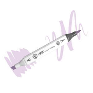 Vincent Graph Master Brush Marker V142 Li̇ght Vi̇olet - 1