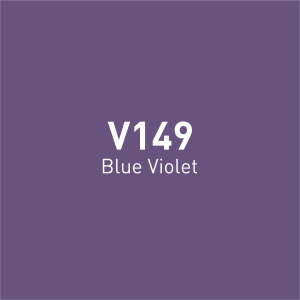 Vincent Graph Master Brush Marker V149 Blue Vi̇olet - 4