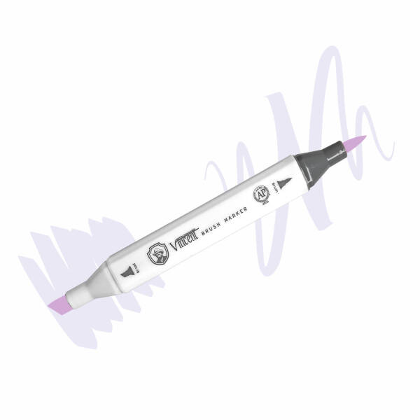 Vincent Graph Master Brush Marker V152 Orchi̇d Ice - 1