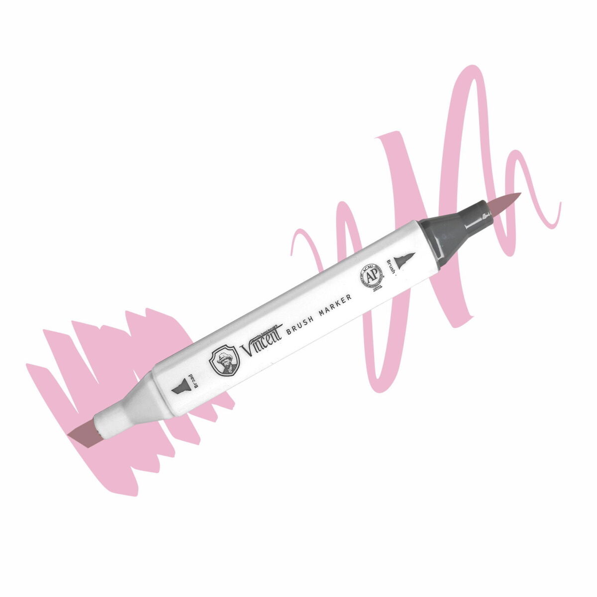 Vincent Graph Master Brush Marker V164 Dark Pi̇nk