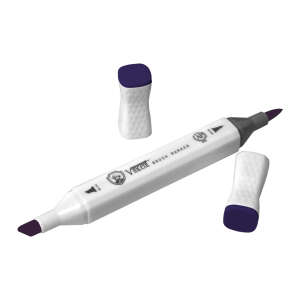Vincent Graph Master Brush Marker V173 Cobalt Vi̇olet - 3