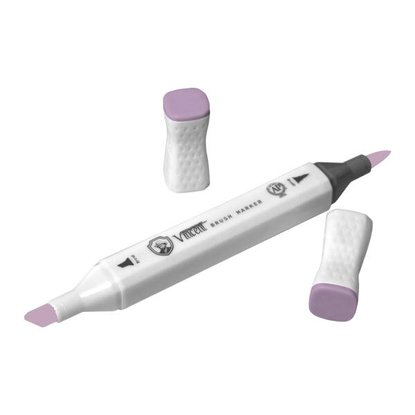 Vincent Graph Master Brush Marker V182 Orchi̇d - 3
