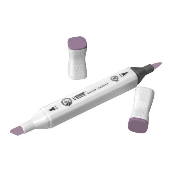 Vincent Graph Master Brush Marker V185 Rosebud - 3