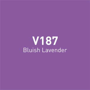 Vincent Graph Master Brush Marker V187 Bluish Lavender - 4