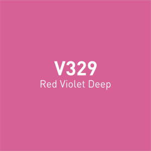 Vincent Graph Master Brush Marker V329 Red Vi̇olet Deep - 4