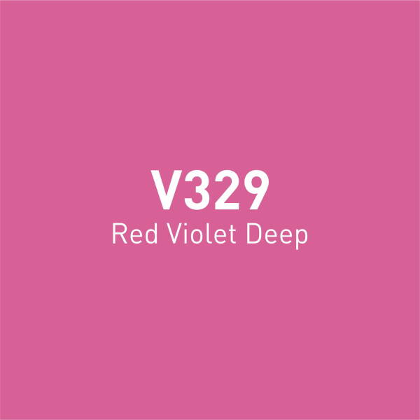 Vincent Graph Master Brush Marker V329 Red Vi̇olet Deep - 4