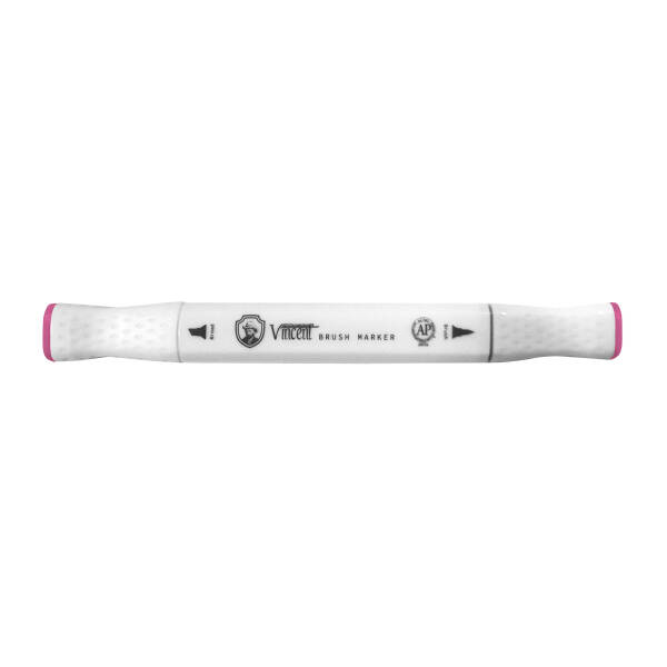 Vincent Graph Master Brush Marker V329 Red Vi̇olet Deep - 2