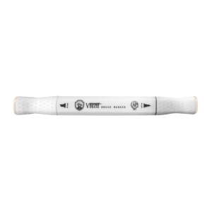 Vincent Graph Master Brush Marker W100 Ivory Cream - 2