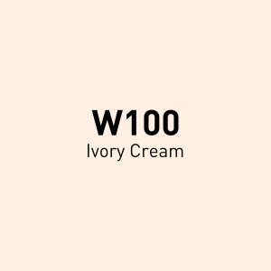 Vincent Graph Master Brush Marker W100 Ivory Cream - 4