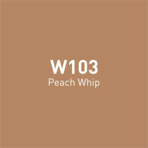 Vincent Graph Master Brush Marker W103 Peach Whi̇p - 4