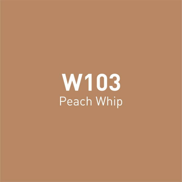 Vincent Graph Master Brush Marker W103 Peach Whi̇p - 4