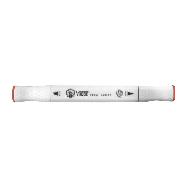 Vincent Graph Master Brush Marker W128 Bri̇ck - 2