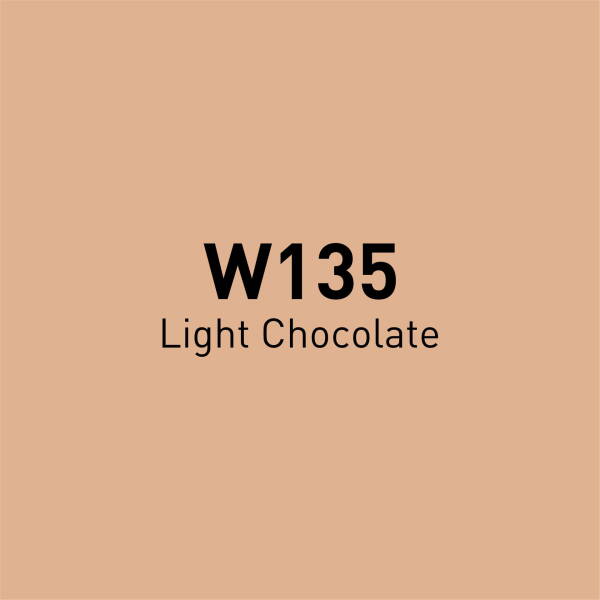 Vincent Graph Master Brush Marker W135 Li̇ght Chocolate - 4
