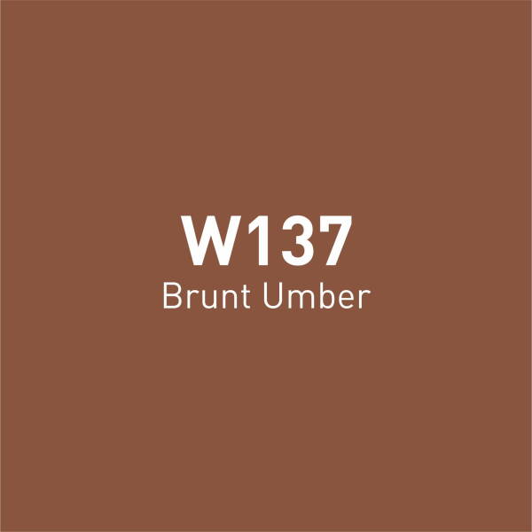 Vincent Graph Master Brush Marker W137 Burnt Umber - 4