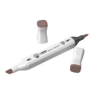 Vincent Graph Master Brush Marker W153 Li̇psti̇ck Natural - 3
