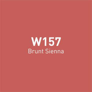 Vincent Graph Master Brush Marker W157 Burnt Si̇enna - 4