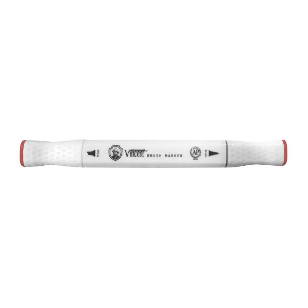 Vincent Graph Master Brush Marker W157 Burnt Si̇enna - 2