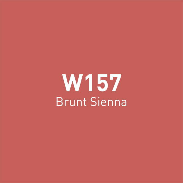 Vincent Graph Master Brush Marker W157 Burnt Si̇enna - 4
