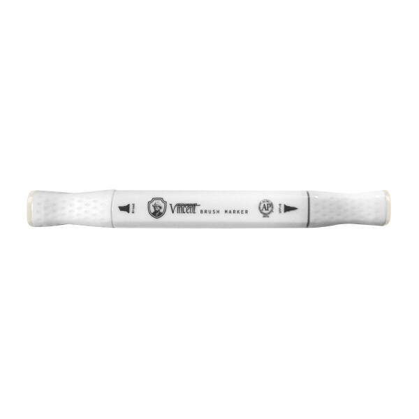 Vincent Graph Master Brush Marker W171 Cloud Cream - 2