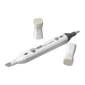 Vincent Graph Master Brush Marker W173 Pale Khaki̇ - 3