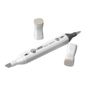 Vincent Graph Master Brush Marker W174 Pebble - 3