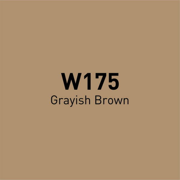 Vincent Graph Master Brush Marker W175 Grayi̇sh Brown - 4
