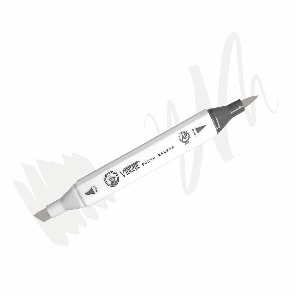 Vincent Graph Master Brush Marker Wg01 Warm Gray 01