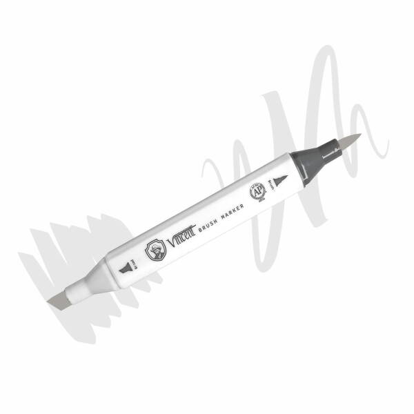 Vincent Graph Master Brush Marker Wg02 Warm Gray 02 - 1