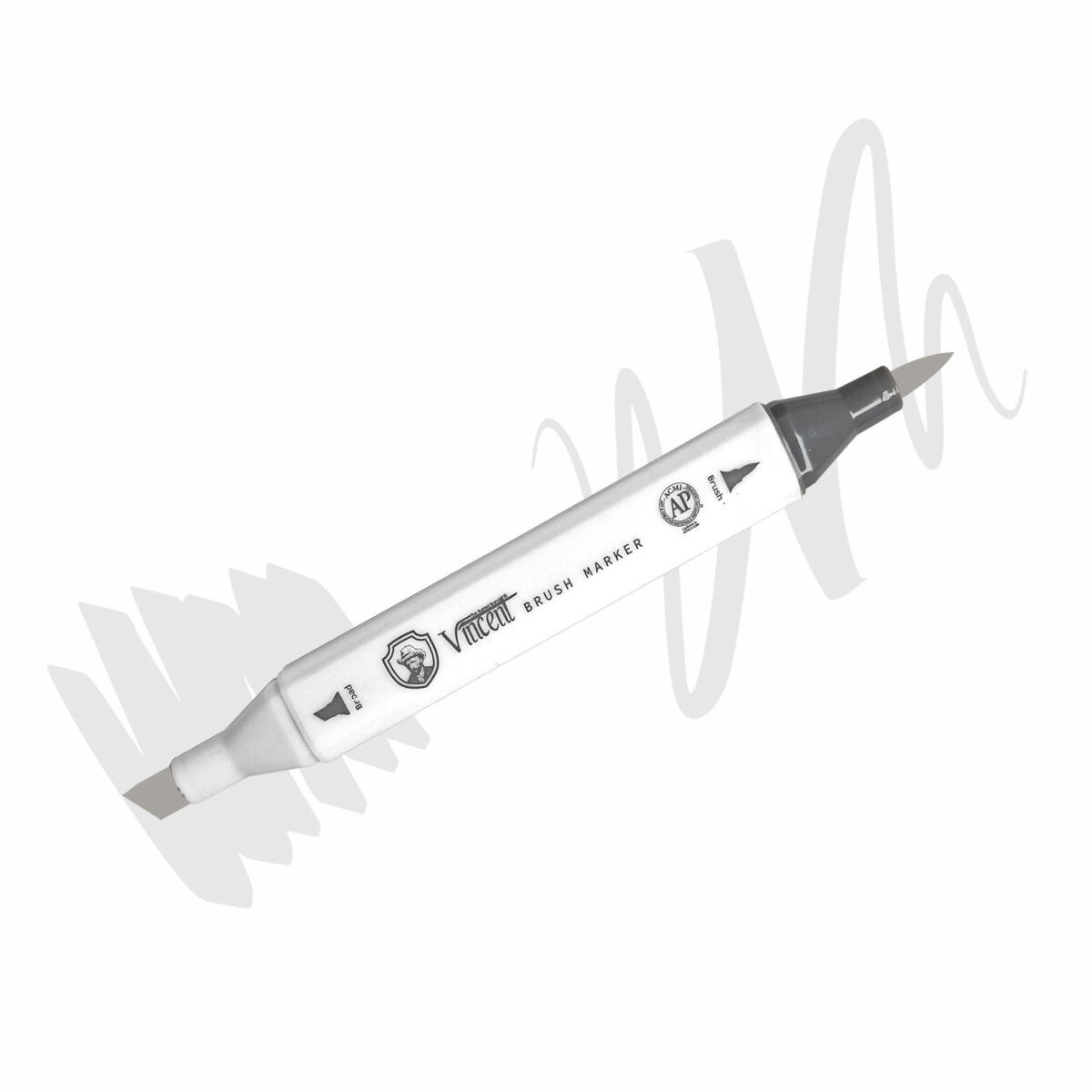 Vincent Graph Master Brush Marker Wg02 Warm Gray 02